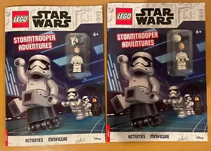 (Two) LEGO Star Wars Stormtrooper Adventures Activity Book with minifigure, 2023 - Picture 1 of 6