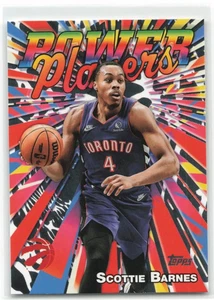 2025-26 Topps Basketball Power Players Insert #PP-9 Scottie Barnes Raptors - Picture 1 of 2
