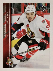 2015-16 Upper Deck #133 Cody Ceci - Picture 1 of 2