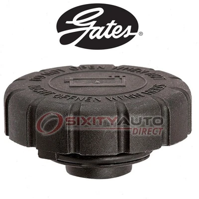 Gates Radiator Cap for 1996-2009 Mercedes-Benz E320 3.2L 3.0L V6 3.2L L6 - pt - Image 1 of 4