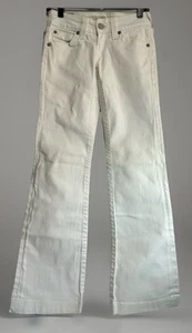 True religion white  Slight bell bottom jeans Size 26 - Picture 1 of 10