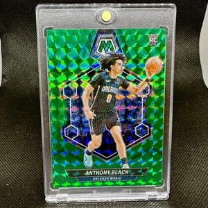 2023-24 Panini Mosaic Anthony Black RC Green Choice Fusion Rookie Prizm /18 SSP - Imagen 1 de 1