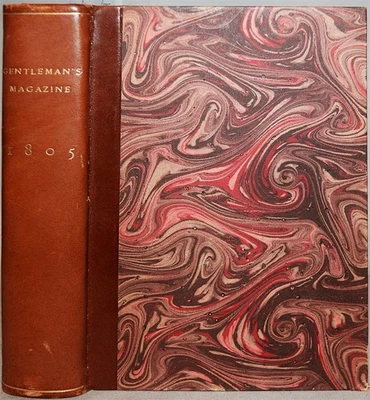 1805 -ALEXANDER HAMILTON/THOMAS JEFFERSON/SLAVES-Gentleman's Magazine Bound Book - Image 1 of 2