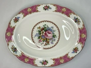 Royal Albert Lady Carlyle 13" Ovale Servierplatte - Bild 1 von 15