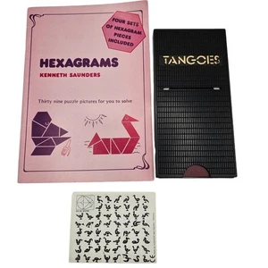 Vintage Kenneth Saunders Hexagrams Tangoes Set - Picture 1 of 4