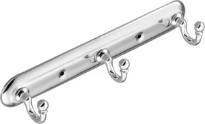 Moen Yorkshire 10 Zoll Bar Dreifach Robe Haken Chrom KOSTENLOSER VERSAND - Bild 1 von 1