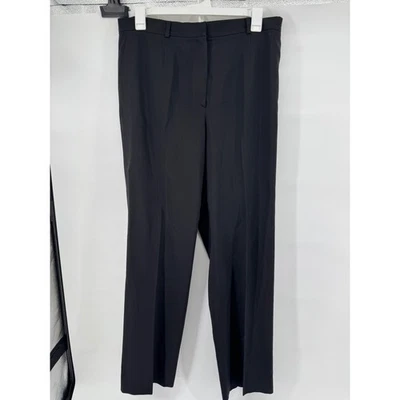 Pantalones de vestir Zanella para mujer Jenna negros mezcla de lana lycra hechos en Italia talla 16T Foto 1 de 4