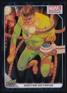 2023 Upper Deck Marvel Platinum Teal Wave /799 #91 - Doctor Octopus - Picture 1 of 2