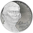 2012 S Jefferson Nickel Gem Deep Cameo Proof Coin
