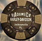 ADAMEC HARLEY DAVIDSON OF JACKSONVILLE, FLORIDA DEALERSHIP POKER CHIP NEW