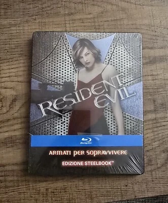 Resident Evil Blu Ray Steelbooks (Rare Italian Version) - Image 1 of 4