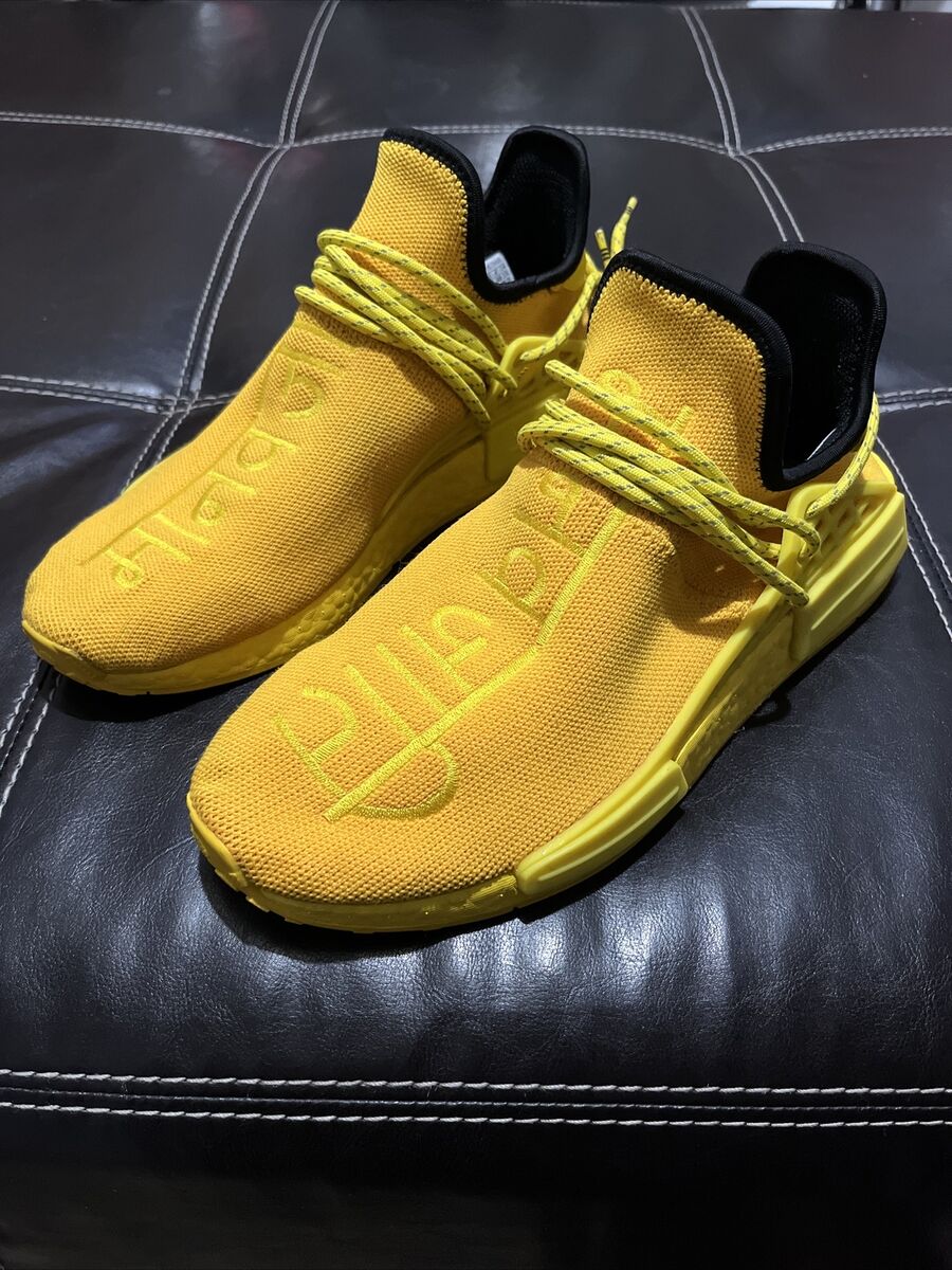 adidas NMD Human Race x Pharrell Yellow for Sale adidas NMD Human Race x Pharrell Yellow for Sale