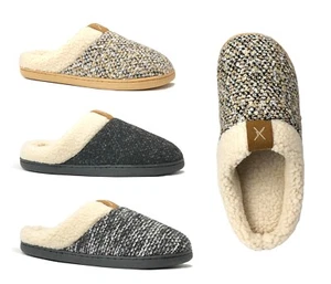 GROSSHANDEL 36 Paar stilvolle Damen Strickmuster Slipper Gummisohle - 306 - Bild 1 von 1