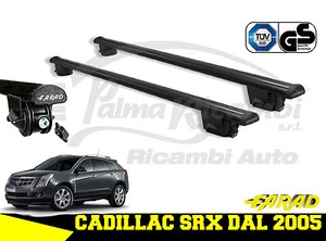 IRON120+SM02 BARRE PORTATUTTO FARAD NERE CADILLAC SRX DAL 2005 - Imagen 1 de 1
