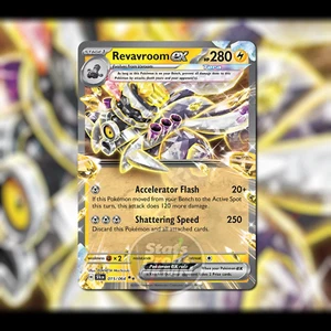 Revavroom ex 015/064 Verhüllte Fabel Double Rare Holo Pokemon Karte NM - Bild 1 von 2