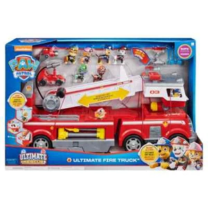 Paw Patrol Ultimate Rescue Fire Truck w 6 Pups SEE DESCRIPTION - Picture 1 of 3