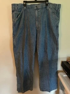 NWT Men's Big & Tall Signature by Levi Strauss & Co. Blue Jeans Size 46x32 #JN - Picture 1 of 3