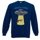 Abduction Ufo Sweatshirt Pullover Alien Pixel Area Beam Arcade Saucers Gamer