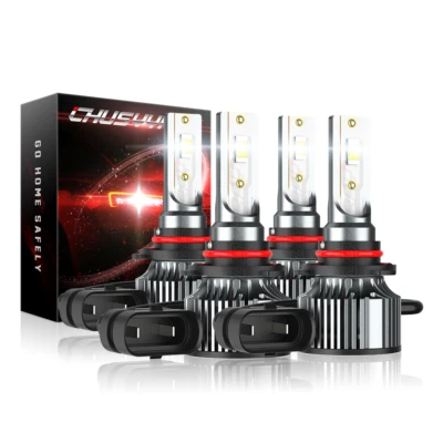 Combo kit faros LED bombillas haz alto bajo para Honda Accord 2003 2004 2005-2007 Foto 1 de 4