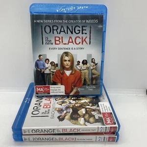 Orange Is The New Black Season 1-3 Blue Ray Region B Free Fast Post Aus Seller - Picture 1 of 7