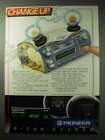 1986 Pioneer In-Car Stereo Ad - Change Up