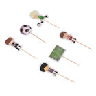 48PCS Soccer Boys Party Cake Toppers Decoration Animal Toys