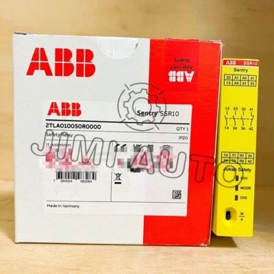 2TLA010050R0000 ABB Safety Relay 24VDC SSR10 Brand New in Box!Spot Goods Zy - Image 1 of 2