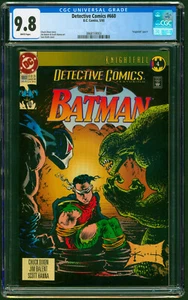 Batman In DETECTIVE COMICS #660 1993 CGC 9.8 Direct Ed Knightfall 4 White Pages - Picture 1 of 2