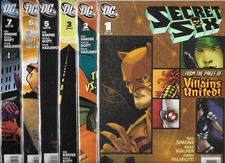SECRET SIX 2006 SERIES LOT OF 6 - #1 #2 #3 #5 #6 #7 (NM-) DC COMICS