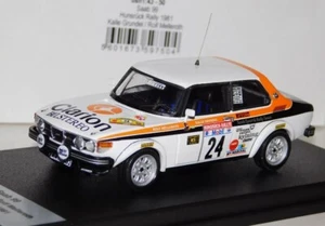 TROFEU - SAAB 99 #24 Rallye Hunsrück 1981 K.GRUNDEL /R.MELLEROTH - Limitata a... - Foto 1 di 1