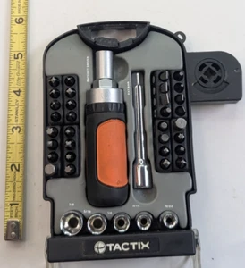 TACTIX 39-Piece Ratcheting Driver & Bit Set #900161 - Picture 1 of 6