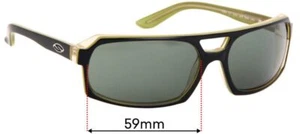 Lentes de repuesto para gafas de sol SFx para Smith Hemi - 59 mm de ancho - Imagen 1 de 6