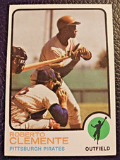 1973 Topps Baseball card- #50 Roberto Clemente EX + - NM