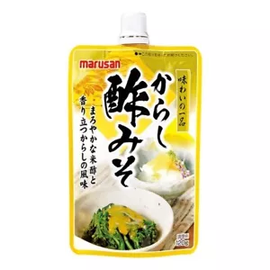 Miso with vinegar and Karashi Mustard 120g Marusan from Japan - Picture 1 of 1