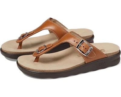 SAS Women's Sanibel Comfort Thong Sandal Caramel - Image 1 of 4