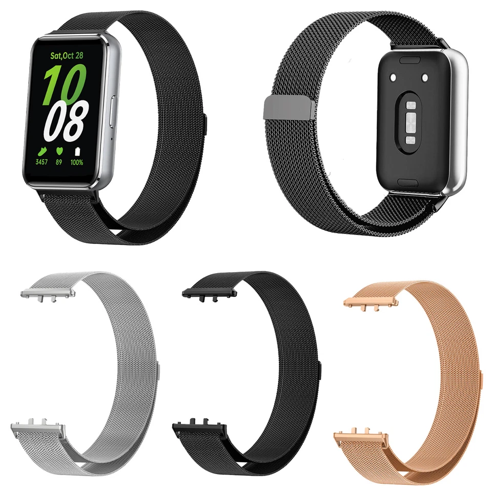 Magnetic Milanese Loop Watch Stainless Steel Band Strap for Samsung Galaxy Fit 3 - Image 1 of 1