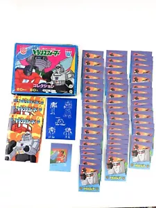 G1 Generation 1 Transformers Takara NTV Menko Komplett Display Packs Album Preis - Bild 1 von 23