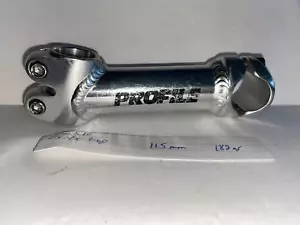 PROFILE bicycle STEM 115 mm 25.4 / 1" steerer x 26.0 handlebar - Picture 1 of 4