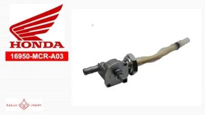 HONDA OEM 16950-MCR-A03 FUEL PETCOCK SHADOW SPIRIT 2001-2007 VT750 01-07 VT 750 Foto 1 de 4
