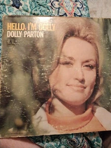 1967 Dolly Parton Hello I'm Dolly vintage raro disco vinile - Foto 1 di 4