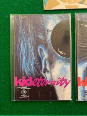 Kid Eternity #1-2 y Kid Eternity #1 (DC Comics 1991, 93) Grant Morrison Foto 1 de 4