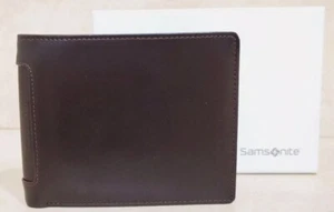 PORTAFOGLI SAMSONITE BROWN S.NAPA BILLFOLD LISTINO €.58,00 NUOVO (8) - Bild 1 von 2