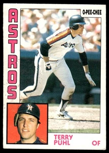1984 O-Pee-Chee Terry Puhl Houston Astros #383 - Picture 1 of 2