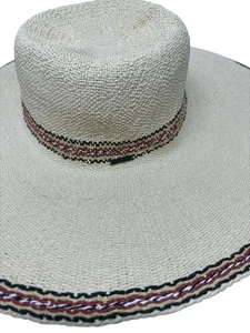 Roxy Under The Coconuts Straw Sun Hat Cruise Resort Beach Travel Wear Small/Med - Picture 1 of 6