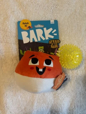 New Bark Fitch It! All Size Dogs Andy Candy Corn Halloween 2-in-1 Toy Squeaker - Image 1 of 2