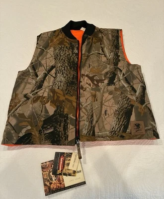 Hunting vest. Bob Allen Real Tree Life Member Shooting  Camo Mens Medium H306 - Image 1 of 4