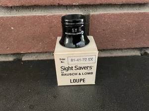 Vintage Bausch & Lomb Uhrmacher Augenlupe 81-41-72 5X - Bild 1 von 5