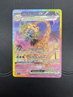 Alolan Exeggutor ex 242/191 Sv08: Surging Sparks Holo - Image 1 of 2