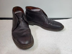 Dunkelbraune Chukka-Stiefel für Herren Alden (USA) Größe 9 12728 UVP 700 $ - Bild 1 von 20