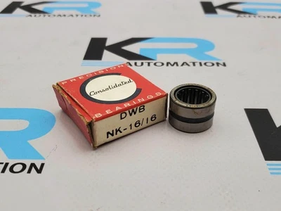 *Lot Of 3* Consolidated NK-16/16 Needle Roller Bearing 16x24x16mm Foto 1 de 4